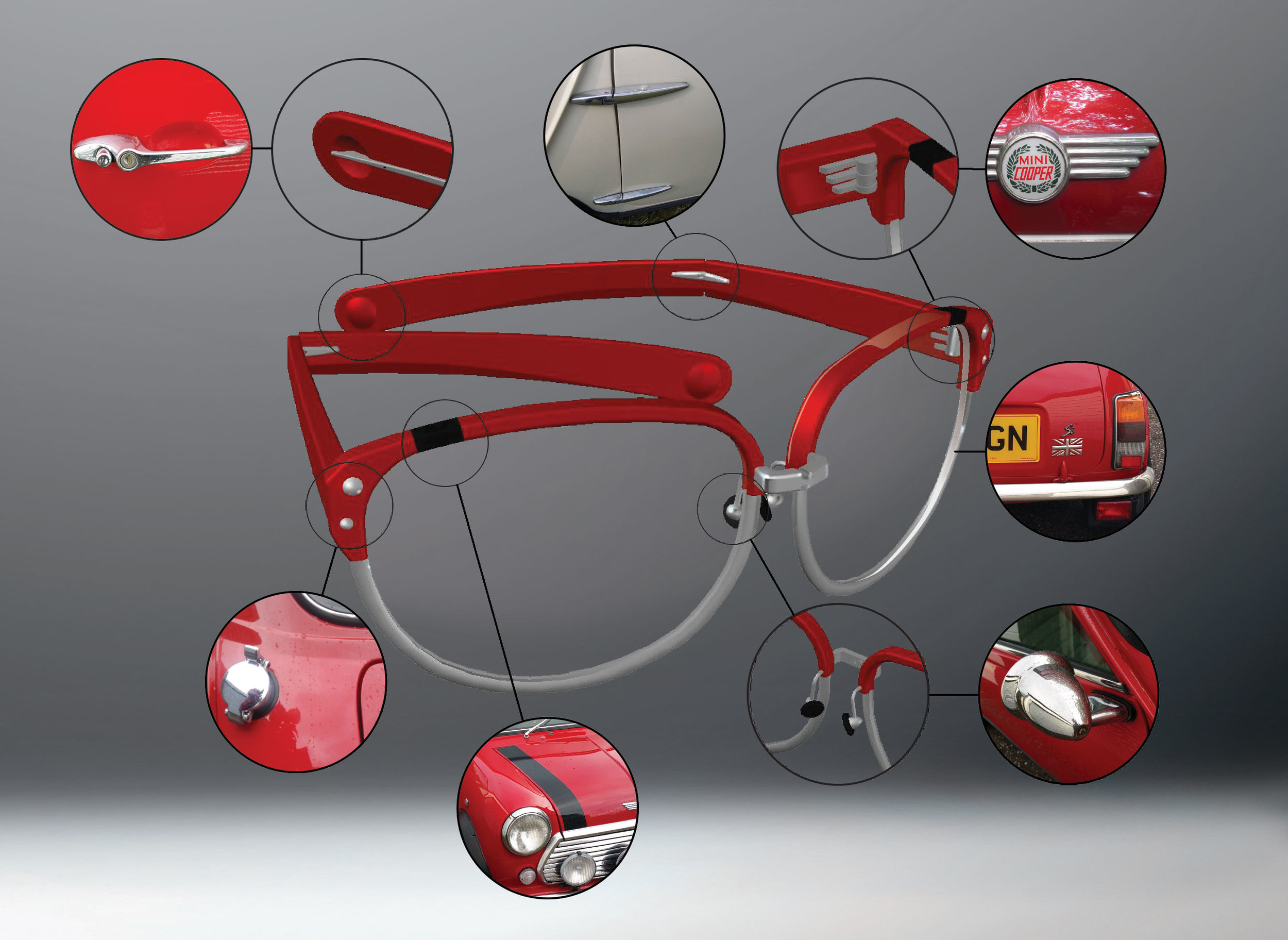 MINI COOPER · plate 9